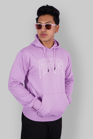 PURPLE DREAM PRINTED HOODIE