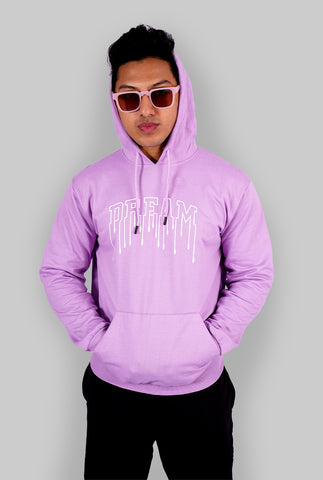 PURPLE DREAM PRINTED HOODIE